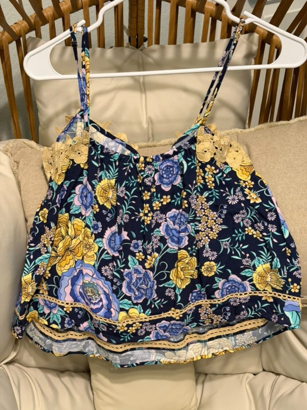 Spell Full Bloom Maxi Skirt & Floral Bloom Tank Set Medium Rare Sold NWT - Picture 13 of 13